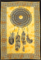 Orange & Yellow Dream Catcher Tapestry