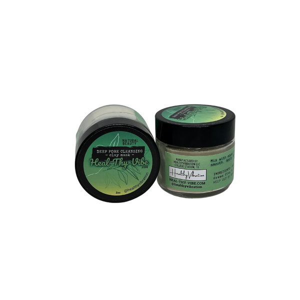 Mineral Clay Mask- Pore Cleansing - Organic Kelp and Green Bentonite Clay