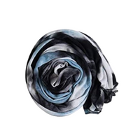 Perfect Headwrap ~ Blue & Black Tie Dye