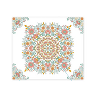 Mandala Flower Tapestry