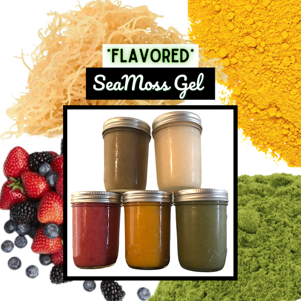 Flavored SeaMoss Gel- Organic -Superfood