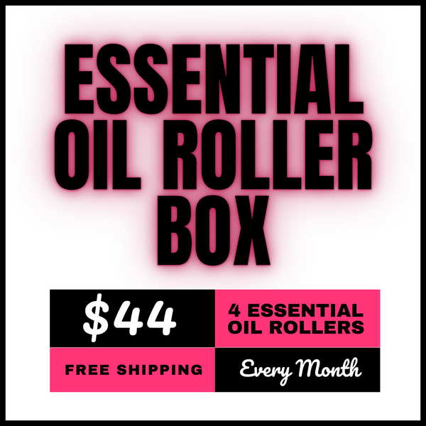 Essential oil Roller Subscription Box ---- 4 per month