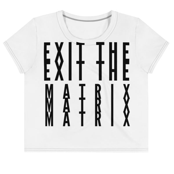 Exit The Matrix Crop Top