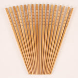 5Pair Bamboo Wood Chopsticks- Reusable