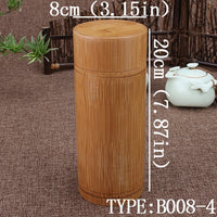 Bamboo Storage Box Tea and Spice  Canister