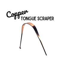 Copper Tongue Scraper - Oral Care Hygiene Tool