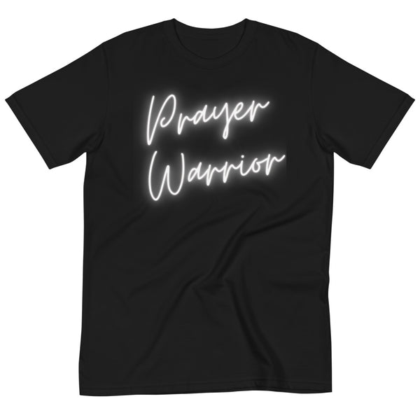 Organic PRAYER WARRIOR T-Shirt- Black